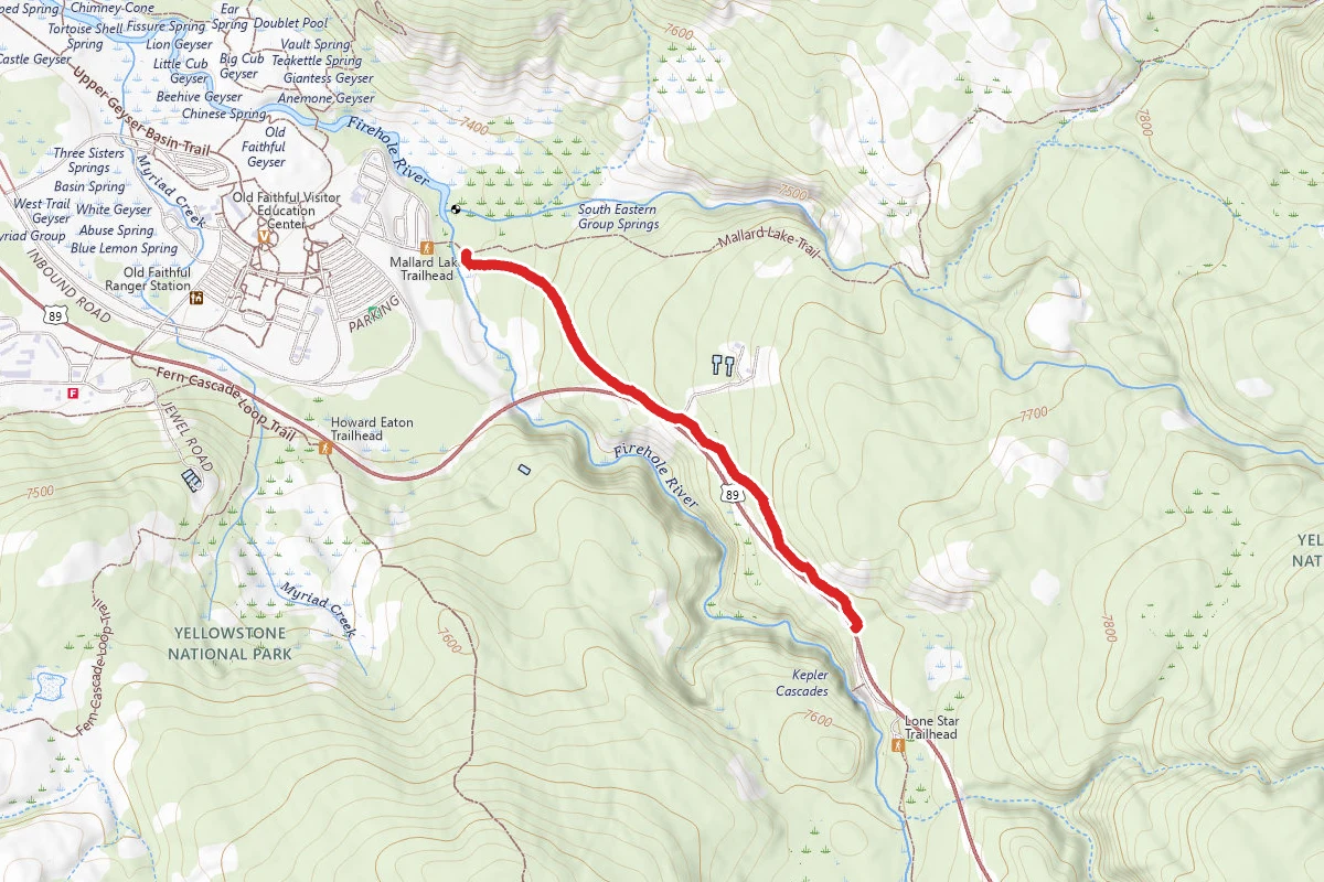 Kepler Cascade Ski Trail