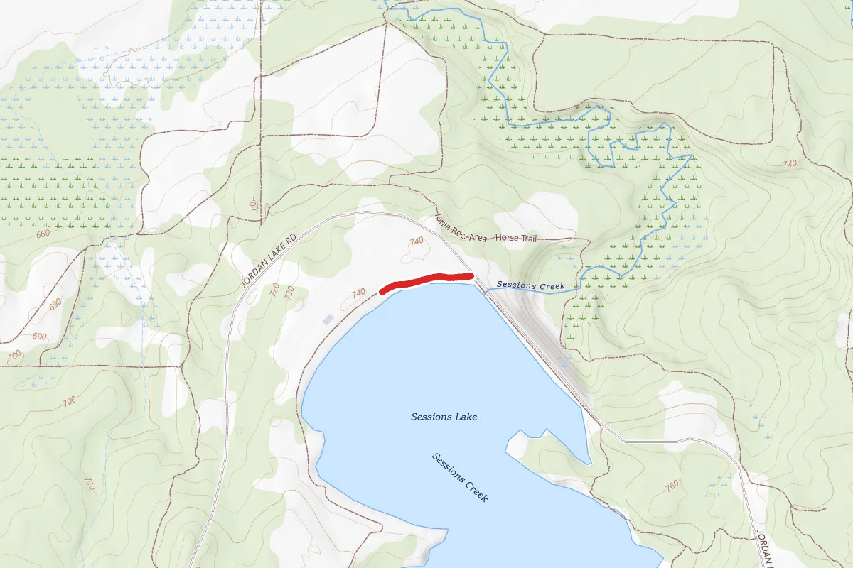 Ionia Rec. Area - Sessions Lake Trail