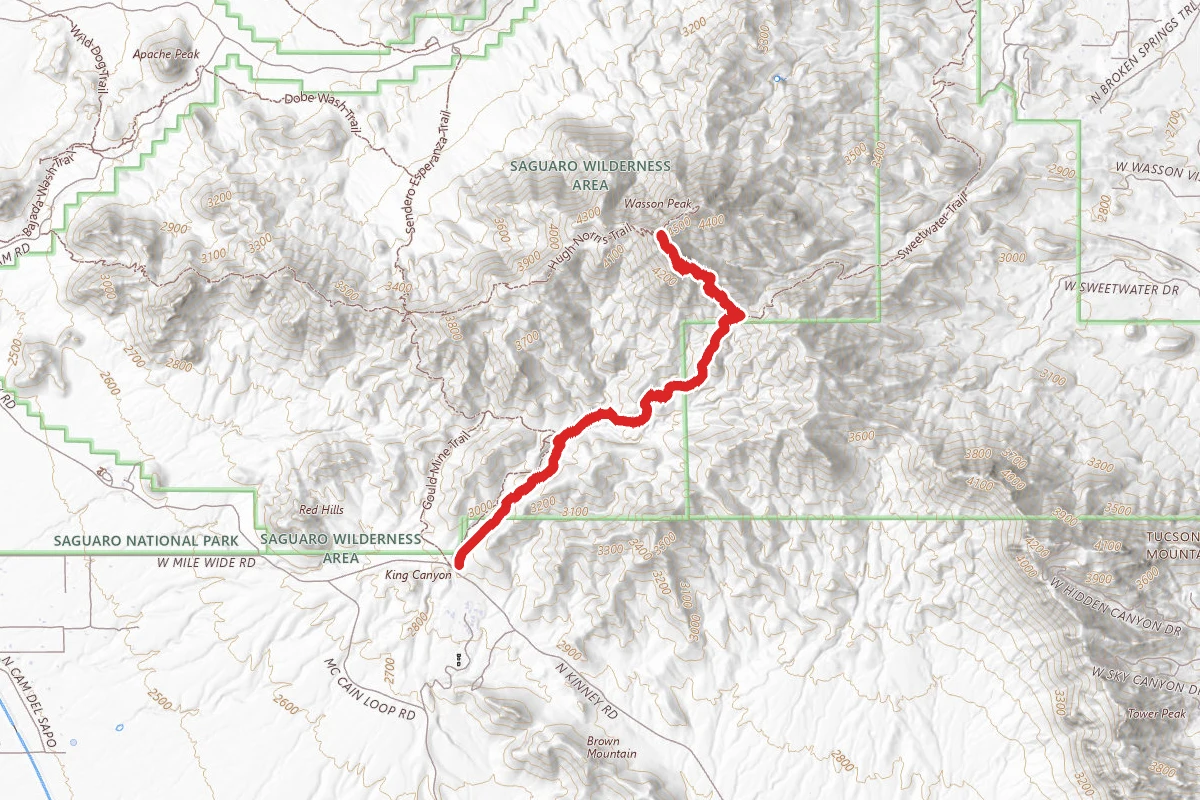 King Canyon Trail