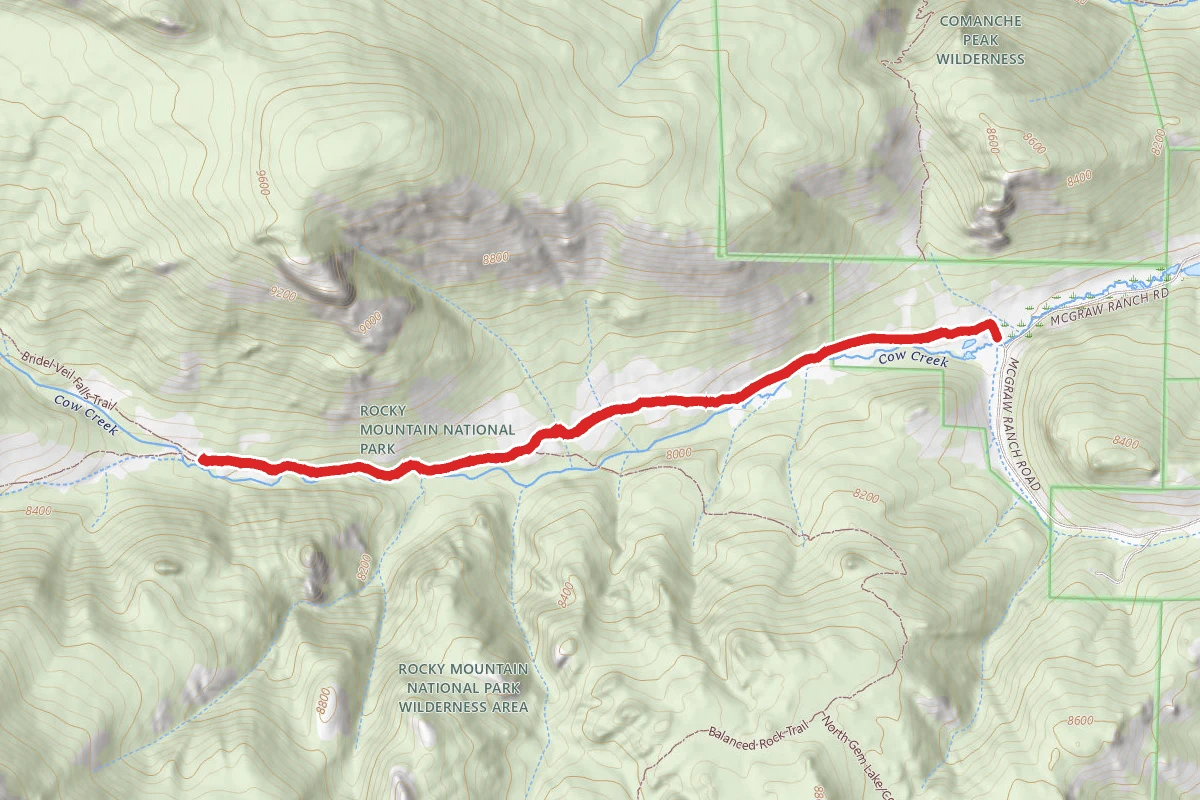 Lower Cow Creek Trail