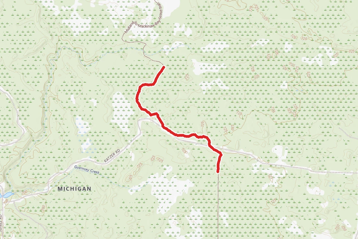 Midland to Mackinaw Boy Scout Trail