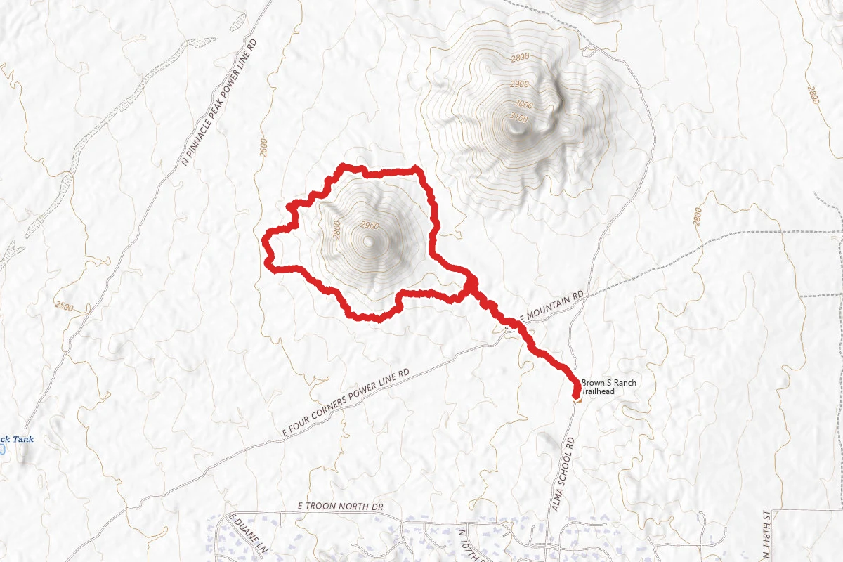 Cone Mountain Trail Loop