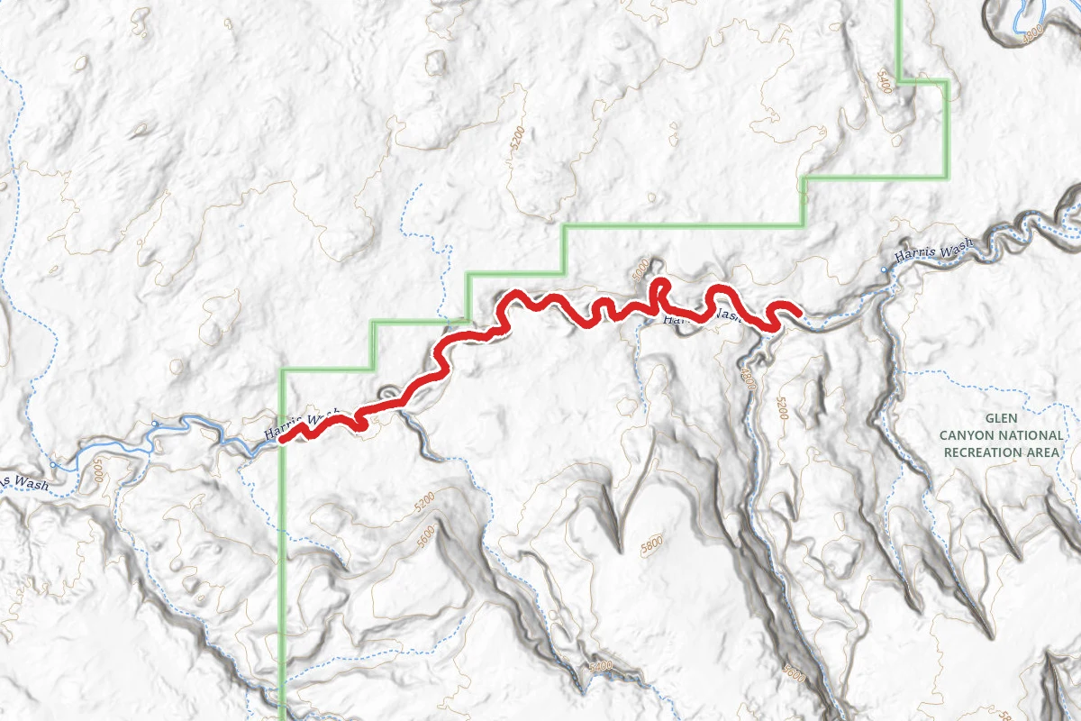 Harris Wash Trail