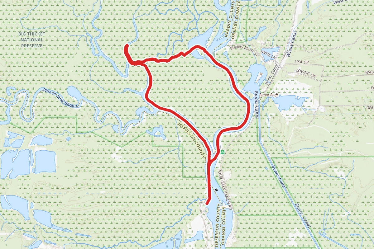 Cooks Lake to Scatterman Paddling Trail