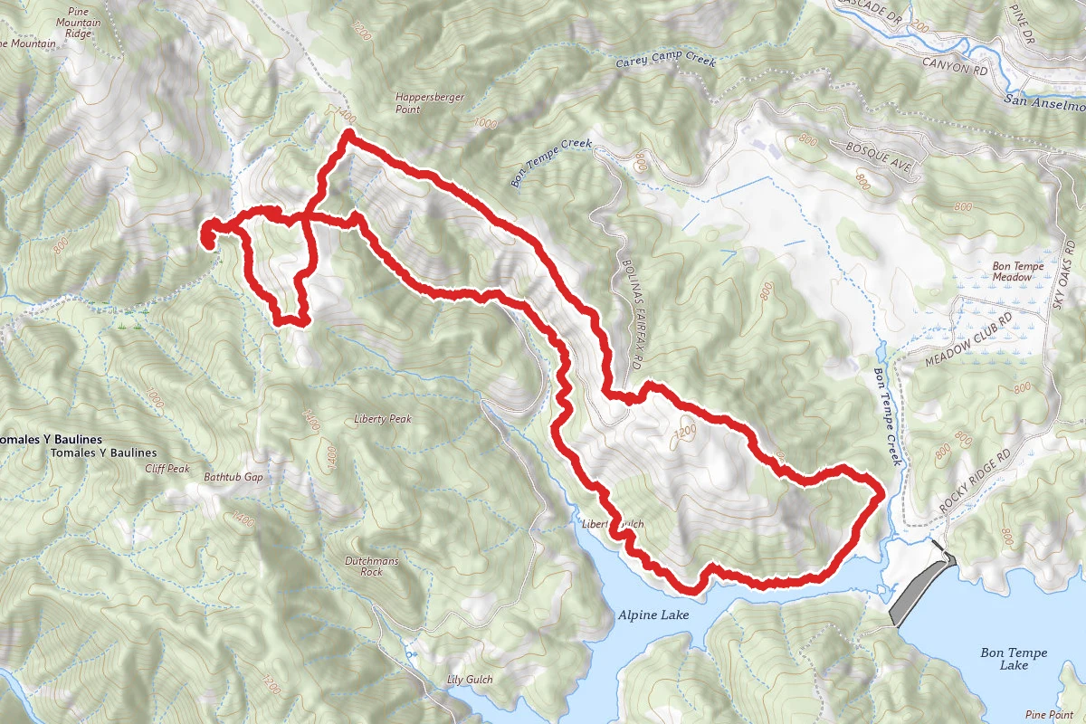 Carson Falls and Pine Mountain Trail