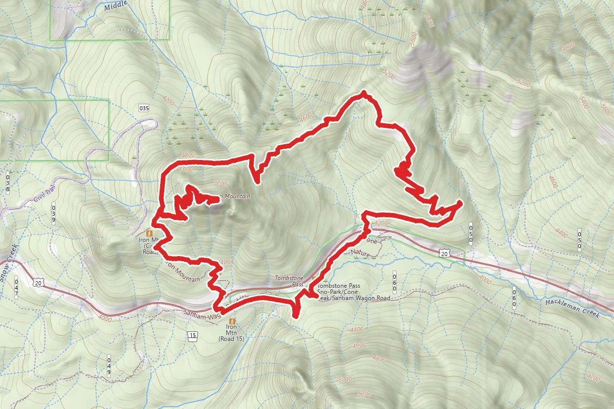 Cone Peak Trail