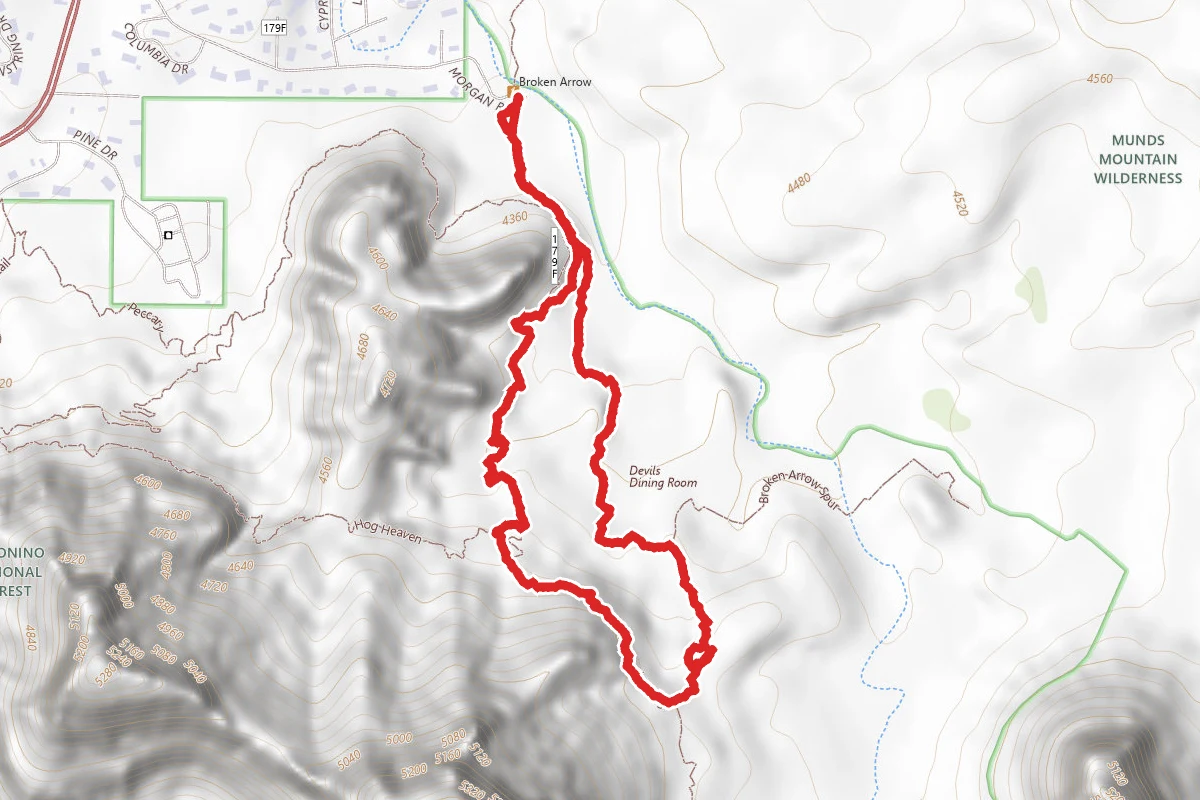 Twin Buttes and Broken Arrow Loop