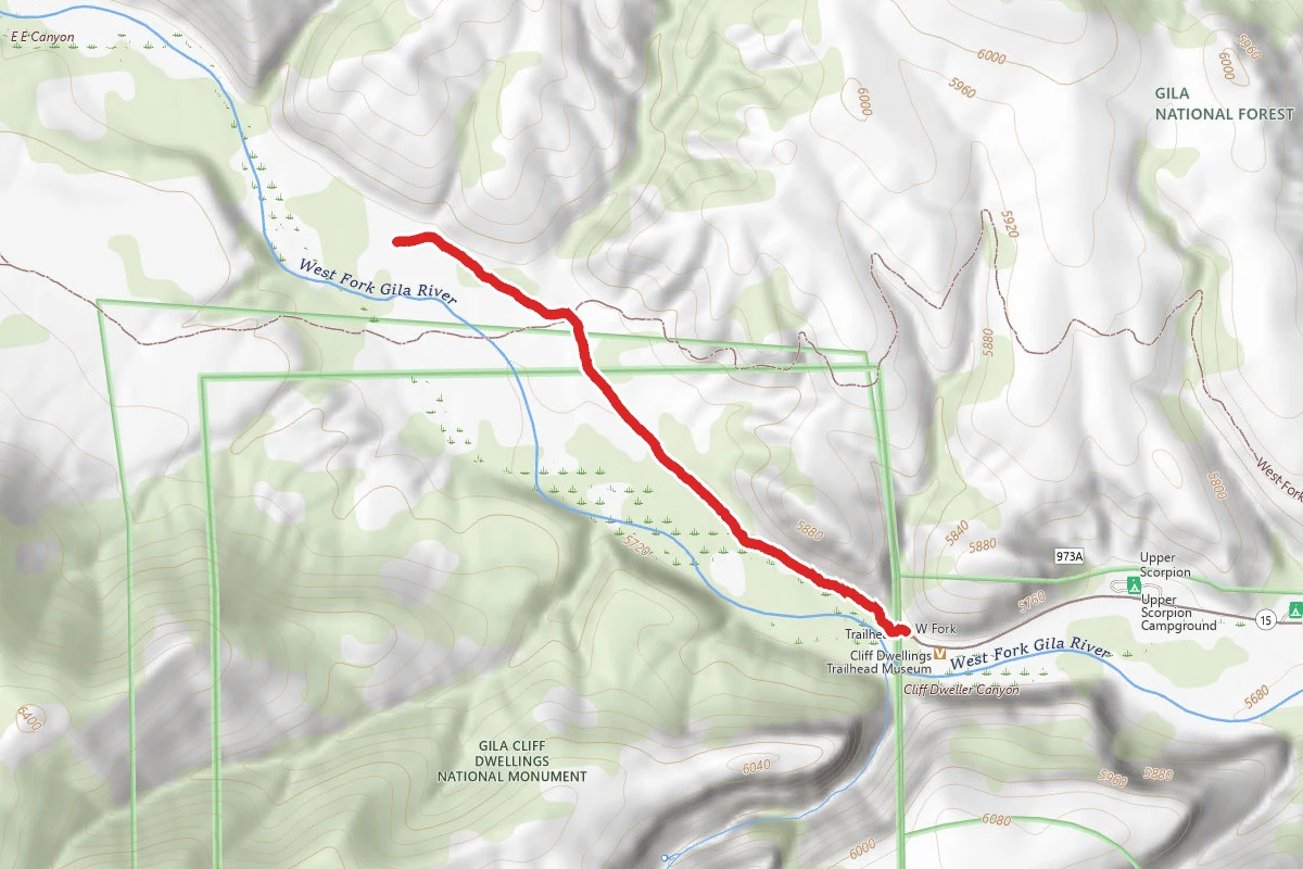 TRAIL WEST FORK