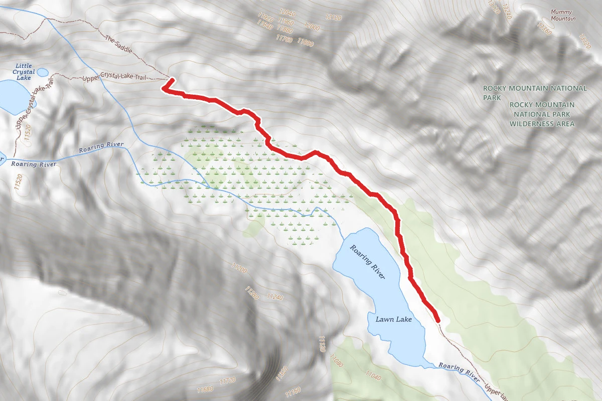 Lower Crystal Lake Trail