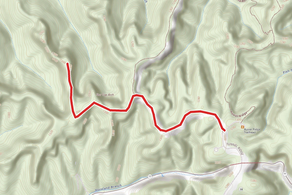 Star Gap Arch Trail