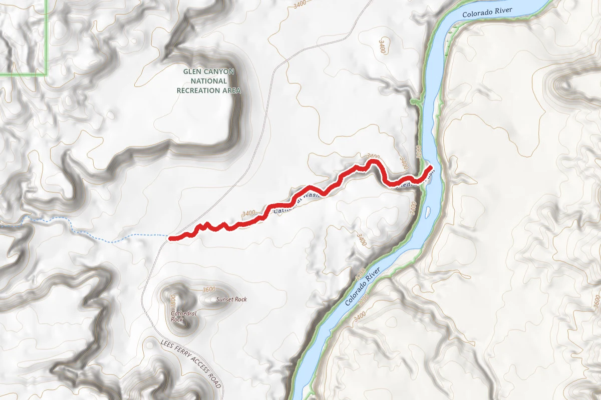 Cathedral Wash Trail