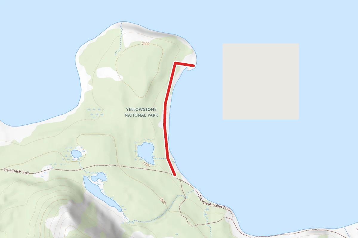 6A3 Campsite Spur Trail