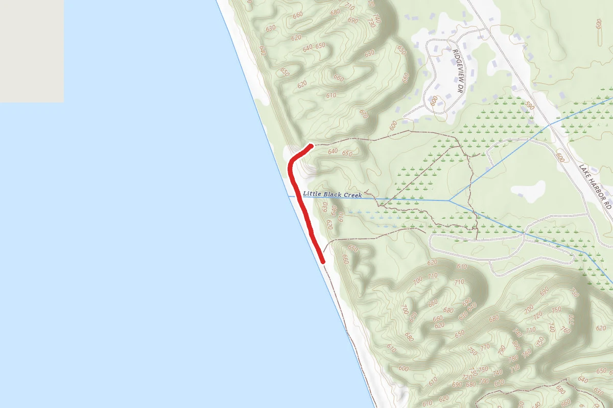Pj Hoffmaster State Park - Beach Trail