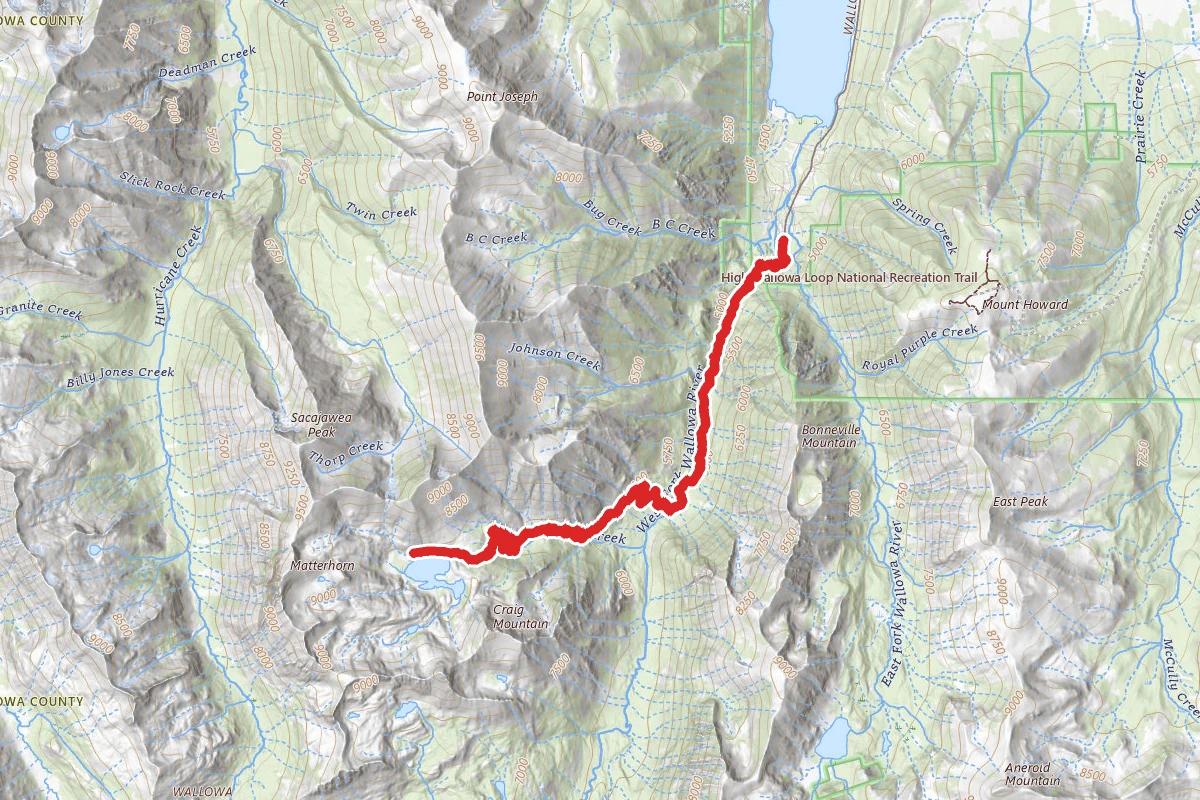 Ice Lake Trail