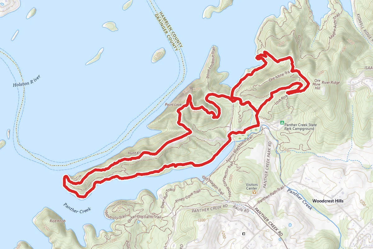 Panther Creek Park Trails