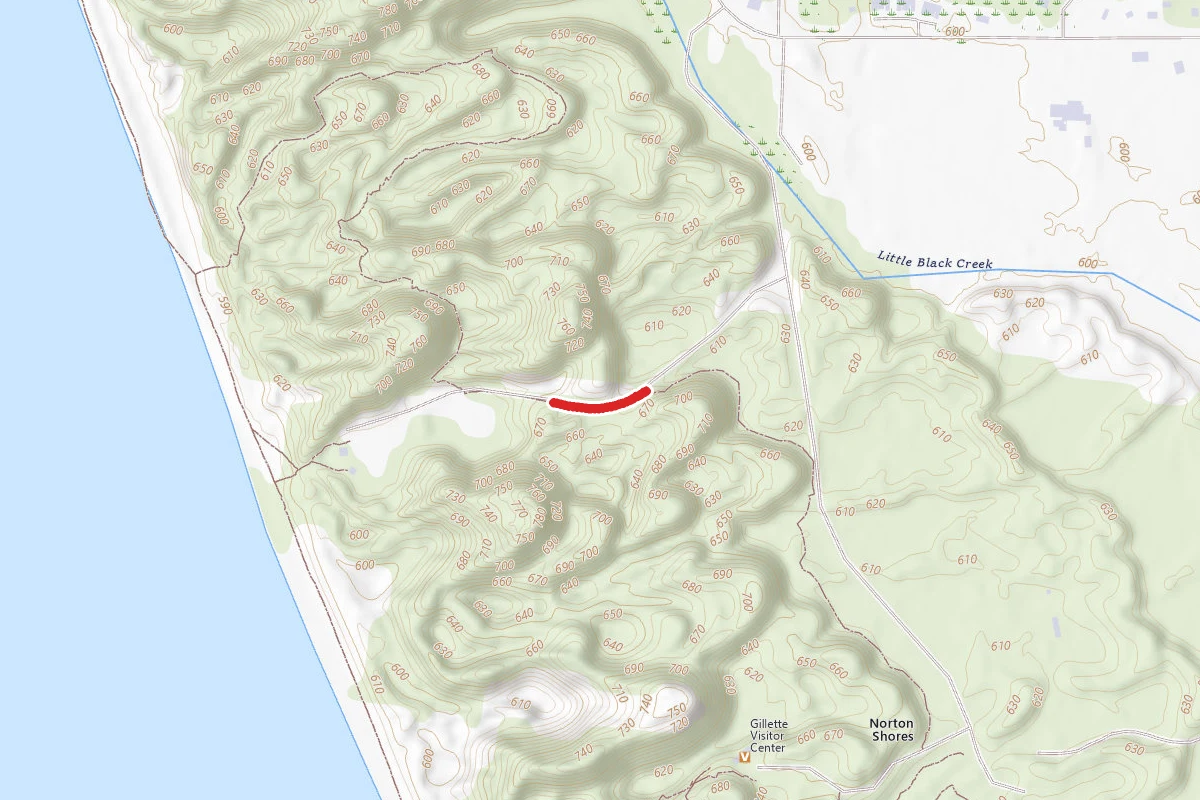 Pj Hoffmaster State Park - D U Visitor Trail
