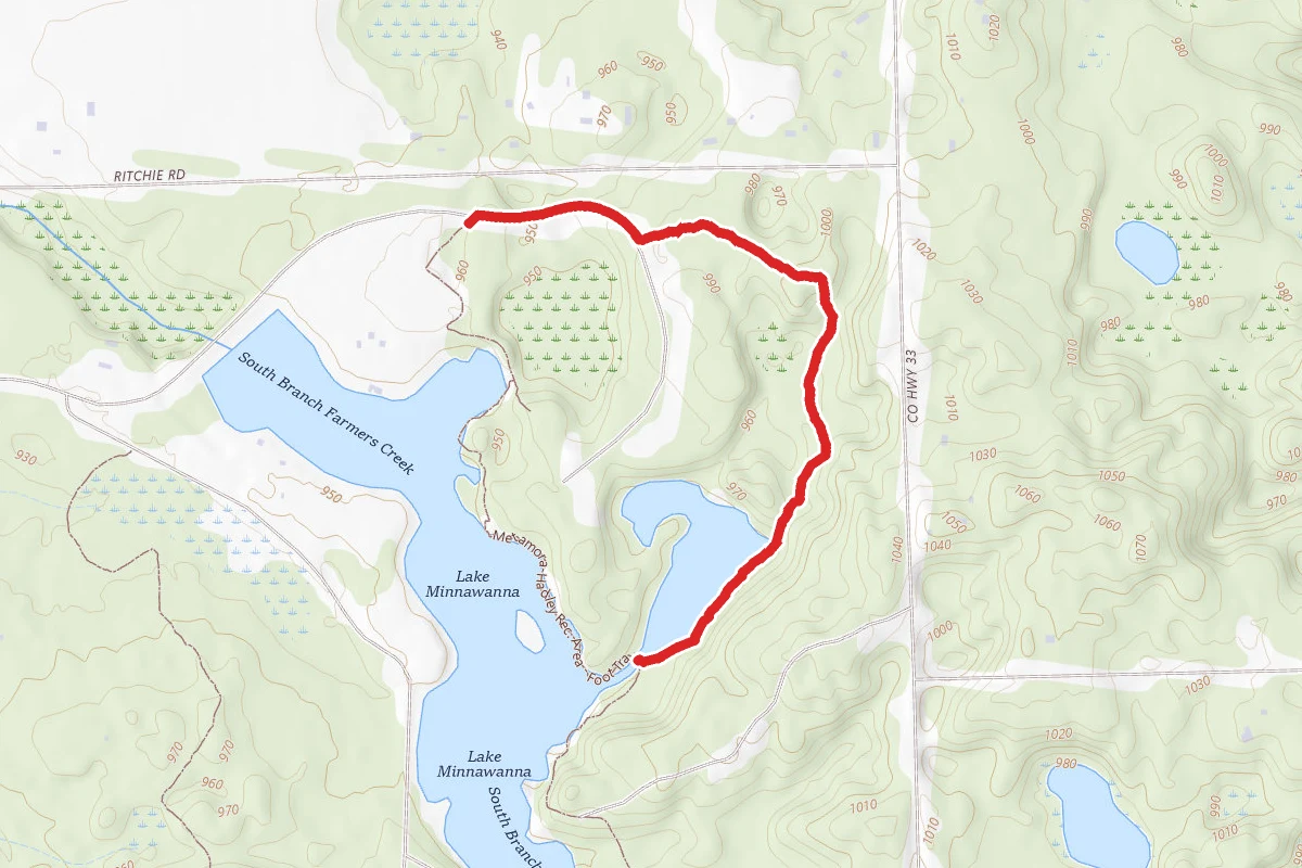 Metamora-Hadley Rec. Area - Foot Trail