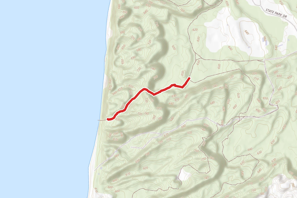 Saugatuck Dunes State Park - Livingston Trail