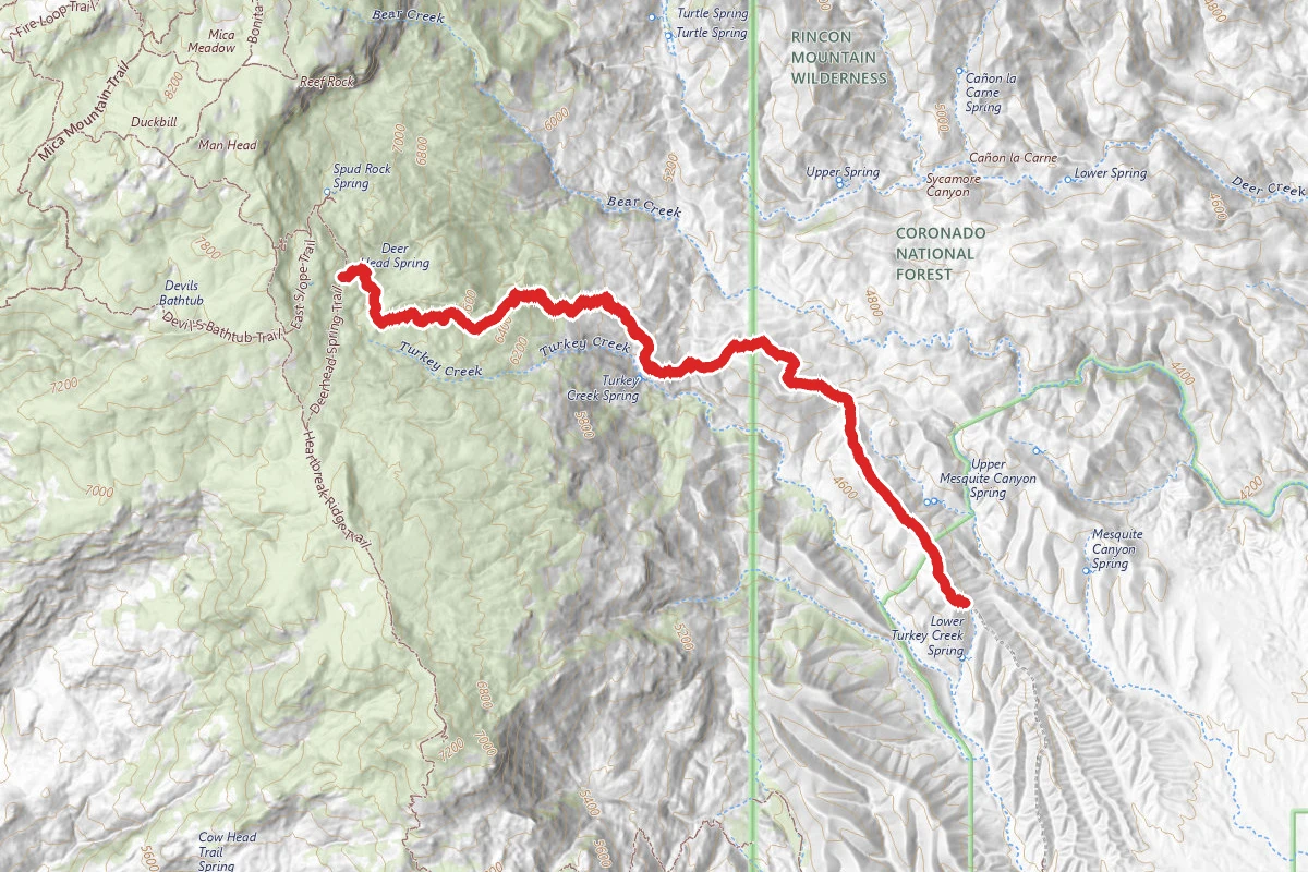 Turkey Creek Trail
