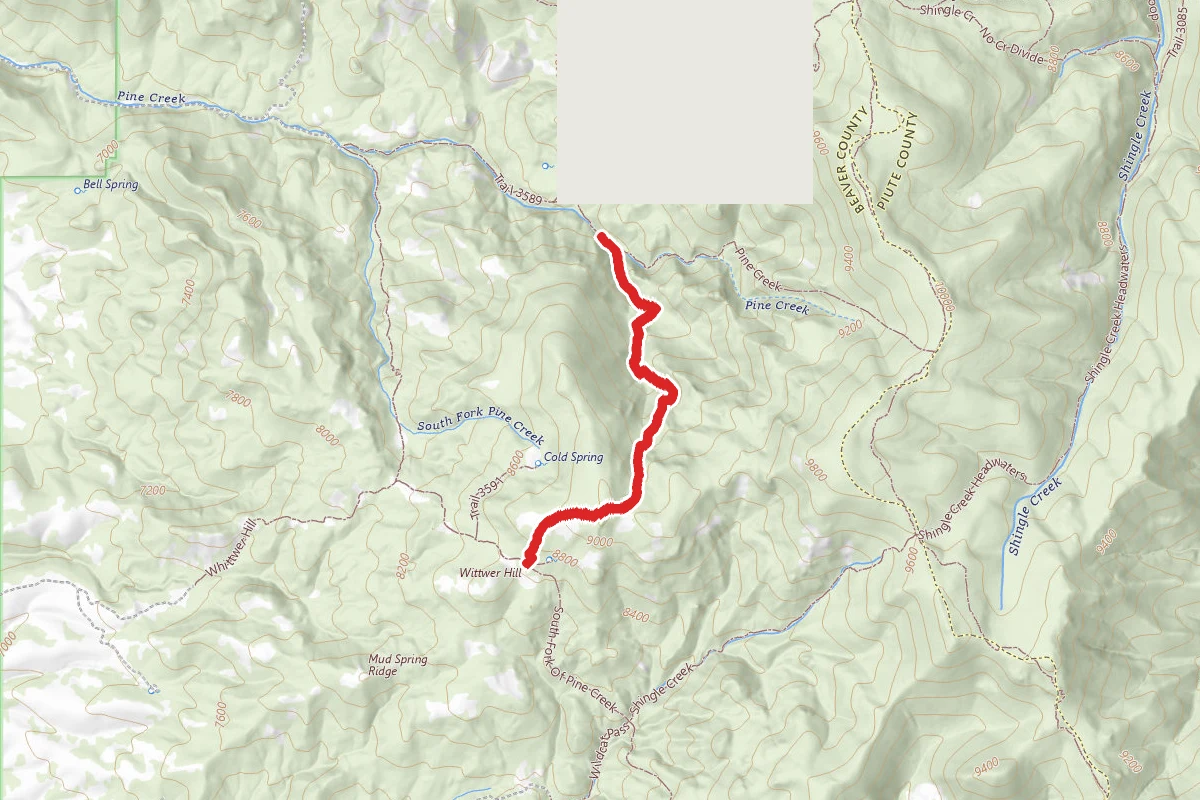 Little North Cr.-Wittwer Hill