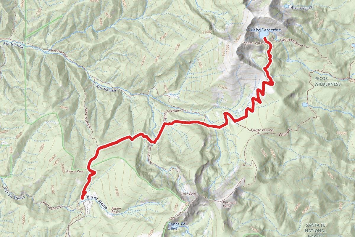 Lake Katherine via Winsor Trail