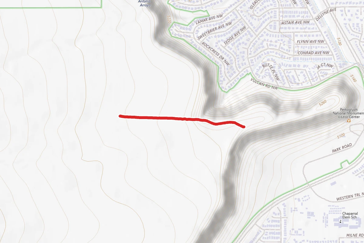 South Rim Trail Segment 2