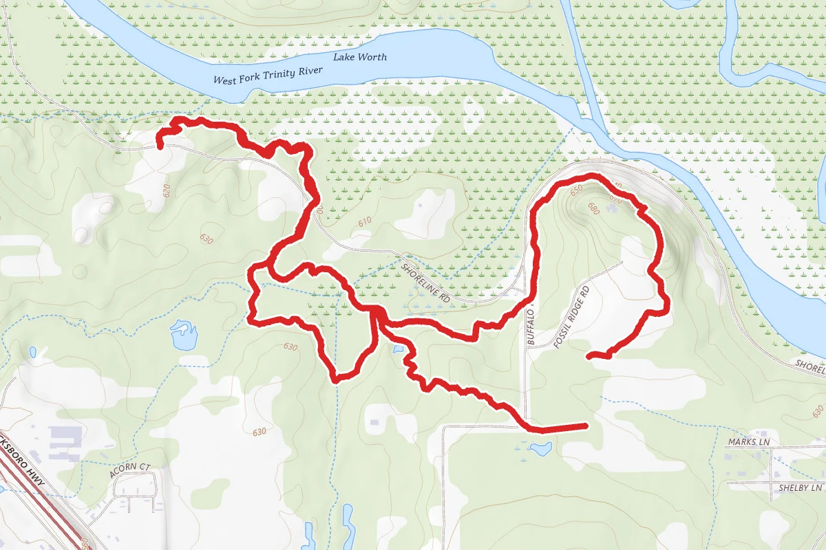 Fort Worth Nature Center and Refuge Trails