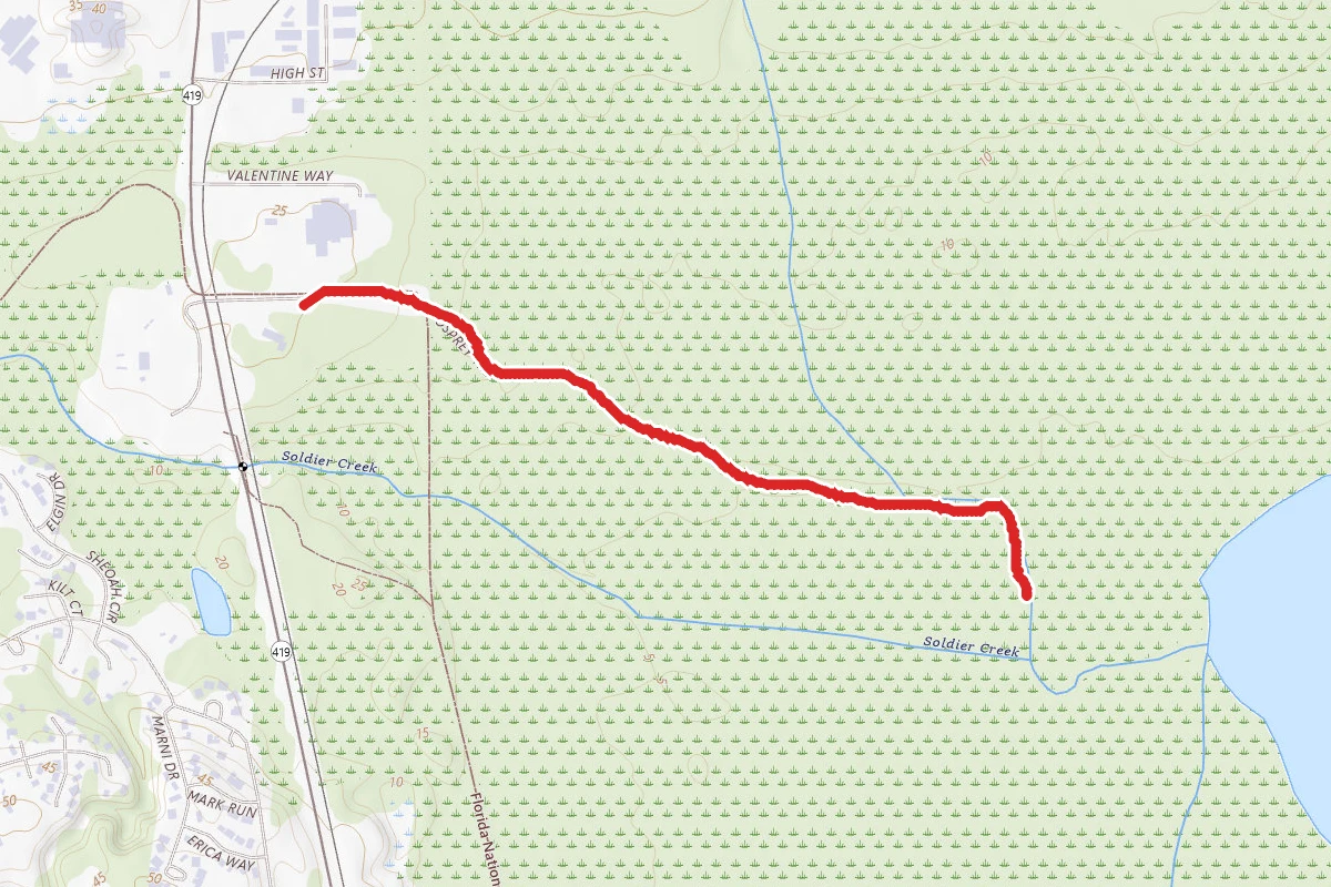 Spring Hammock Preserve Trail