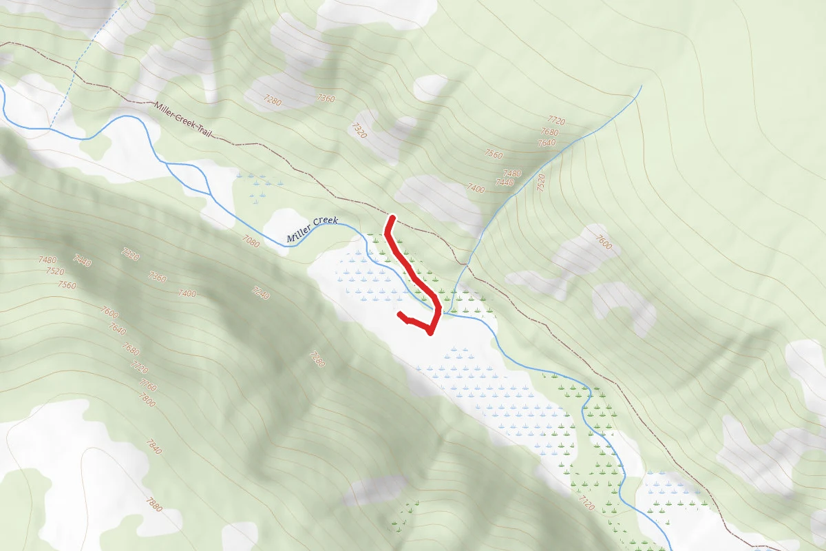3M1 Campsite Spur Trail
