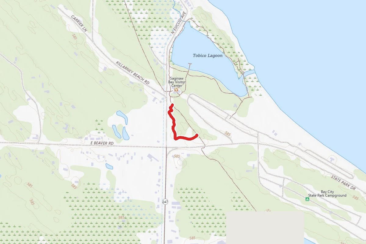 Bay City Rec. Area - Chickadee Prairie Trail