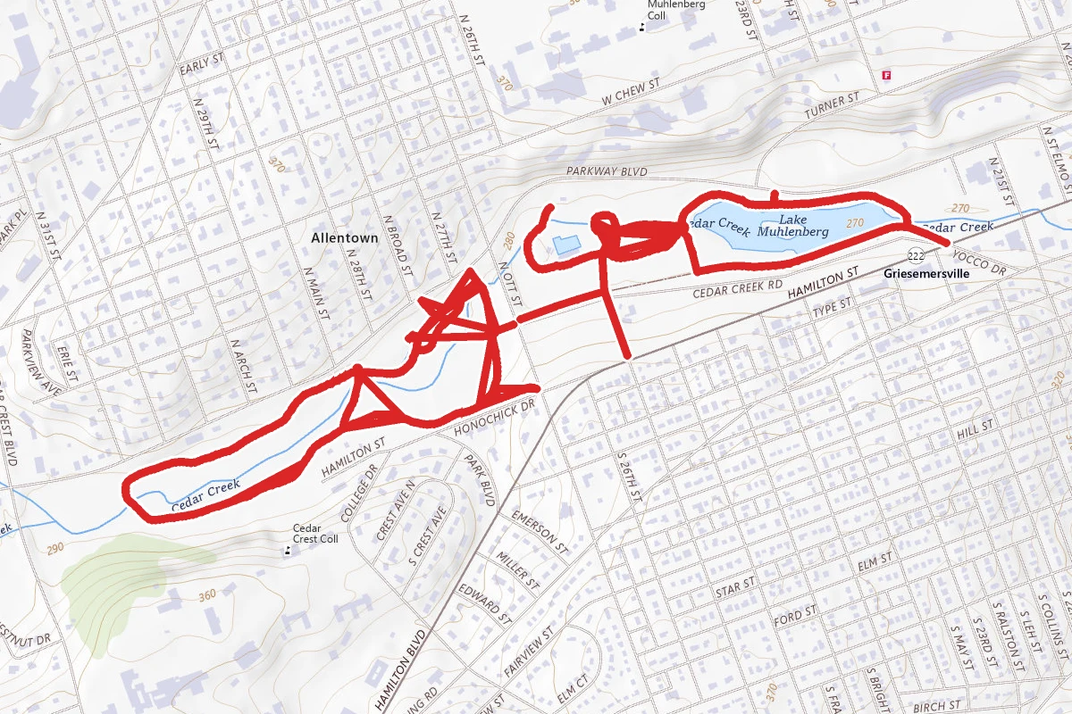Cedar Creek Parkway Trails