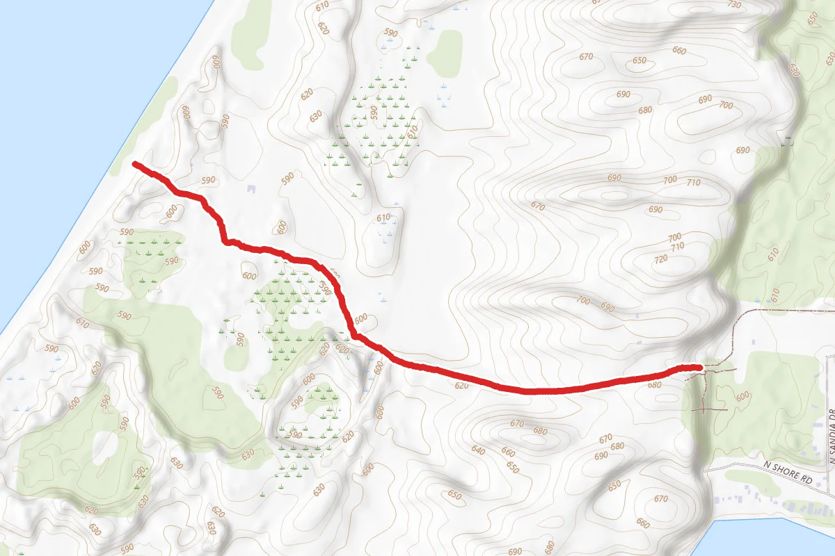 Silver Lake State Park - Lake Access Trail