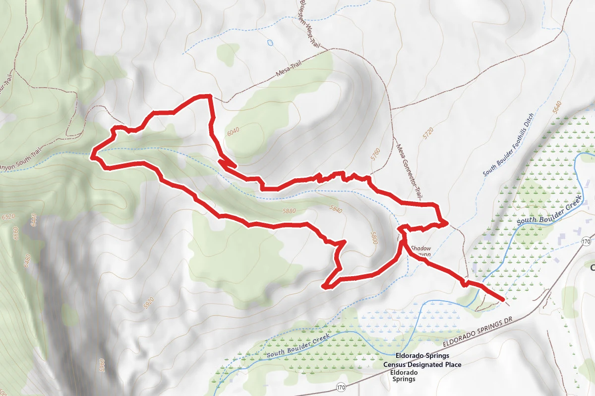 Towhee and Homestead Trails