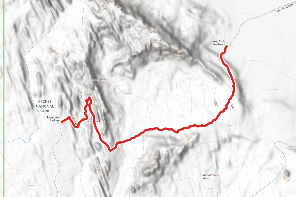 Tower Arch Trail