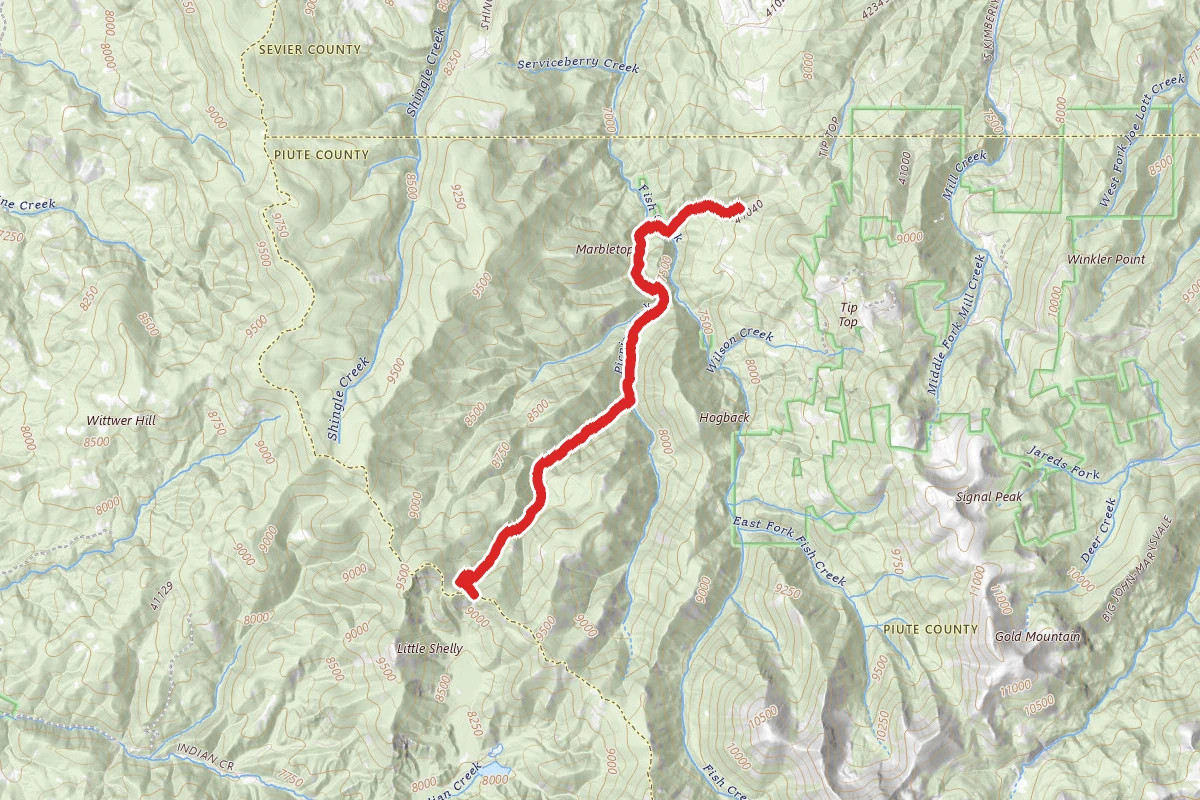 Upper Trail Canyon