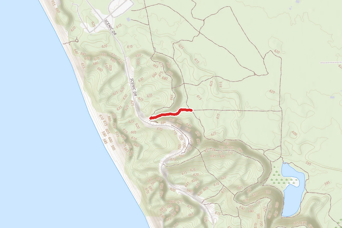 Muskegon State Park - Loop to Loop Trail