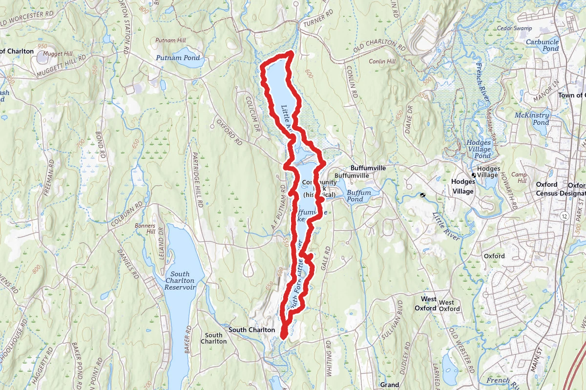 Buffumville Lake Loop