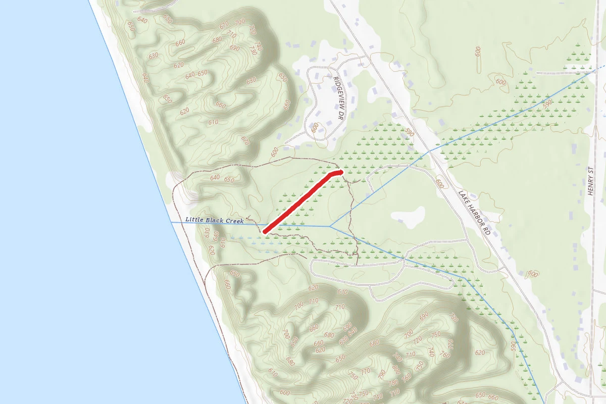 Pj Hoffmaster State Park - Beach Trail
