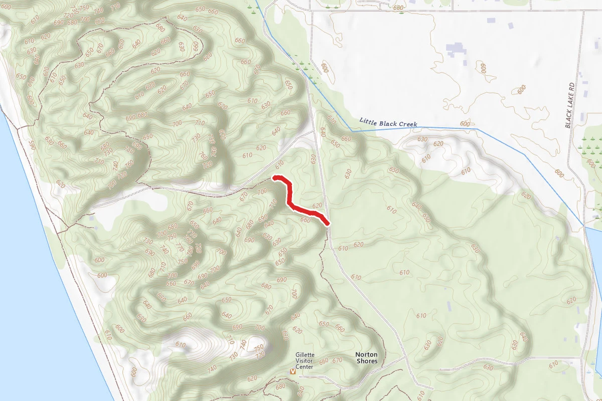 Pj Hoffmaster State Park - D U Visitor Trail
