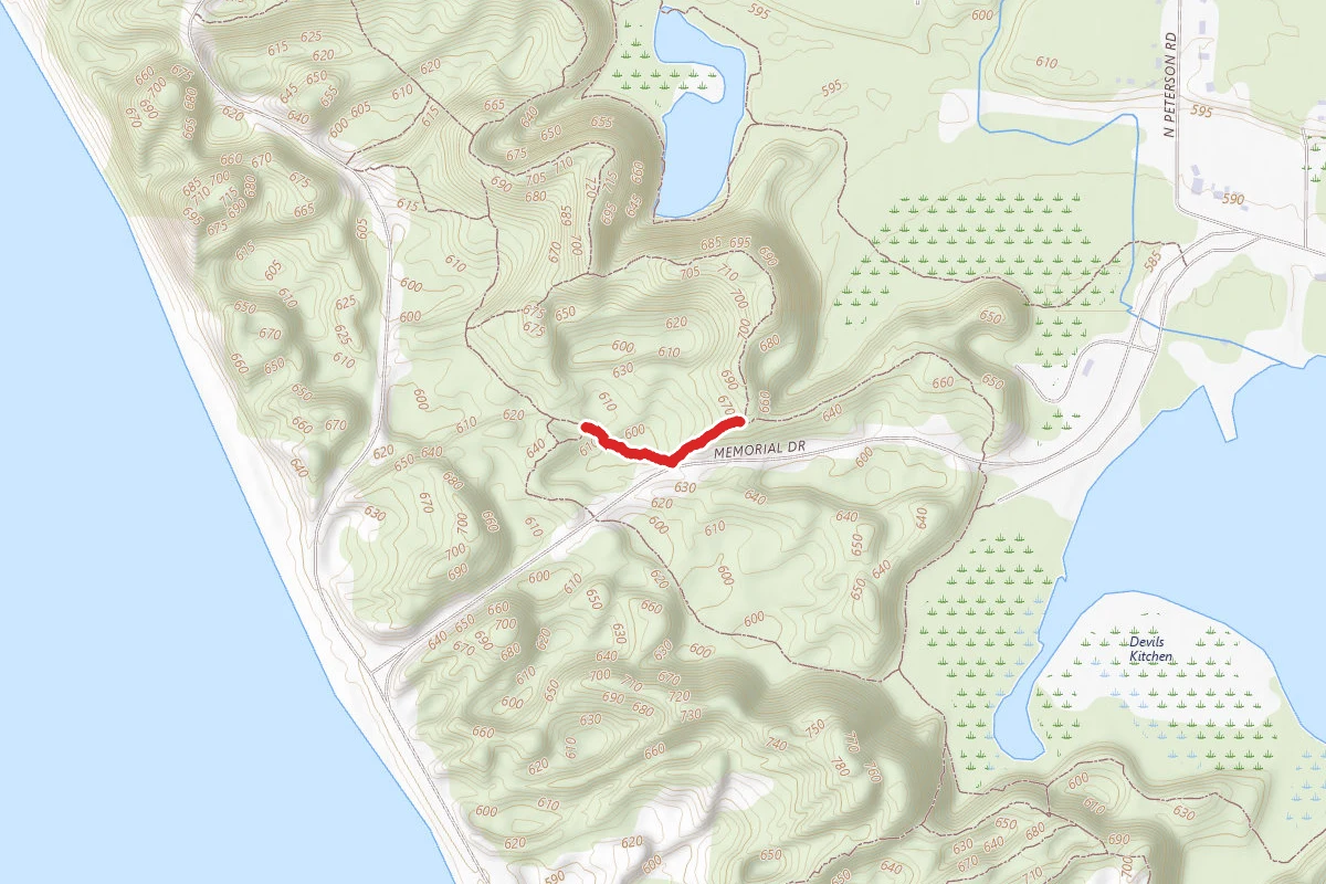 Muskegon State Park - Hearty Hiker Trail