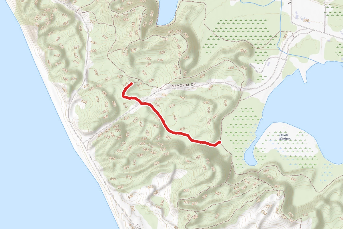 Muskegon State Park - Dune Ridge Trail_Muskegon State Park - Devils Kitchen Trail