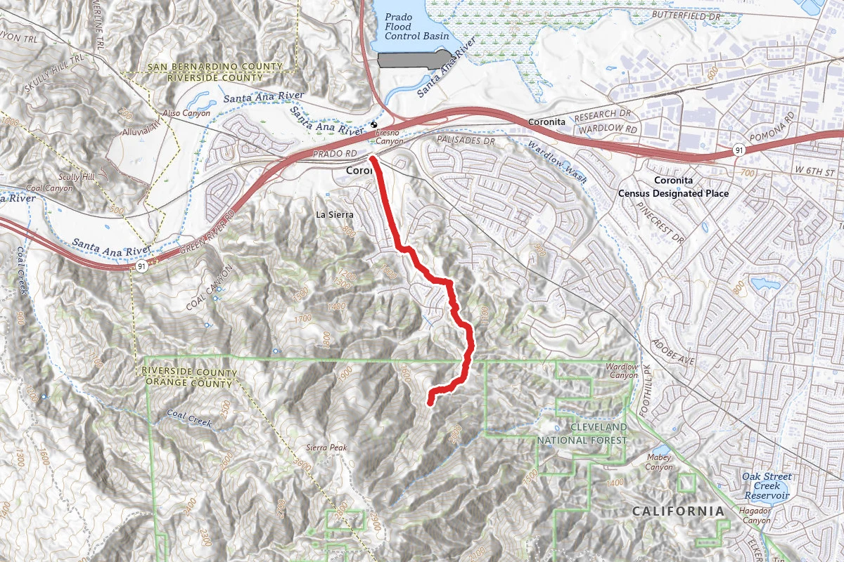 Fresno Canyon Trail