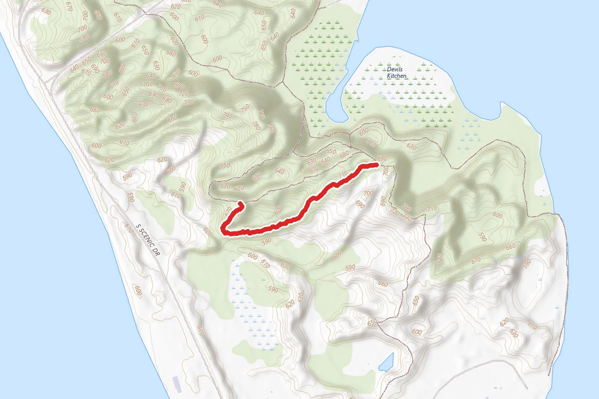 Muskegon State Park - Devils Kitchen Trail