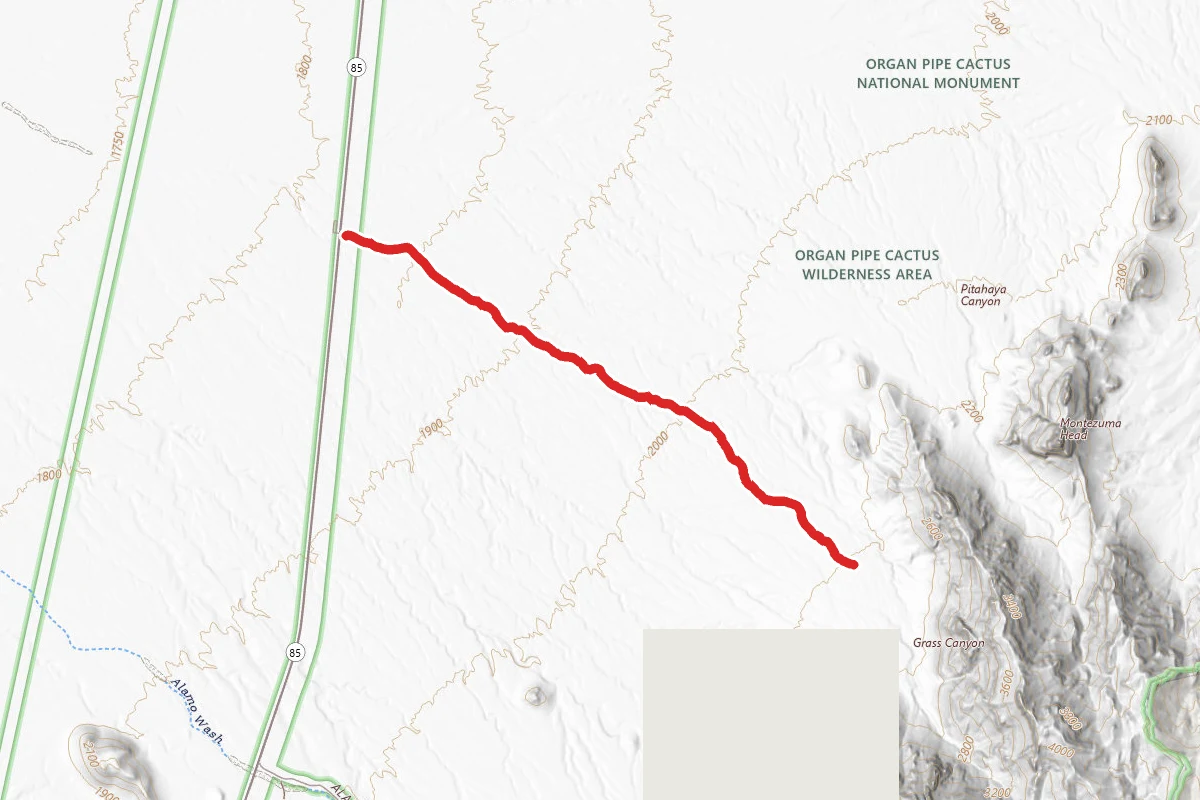 Grass Canyon Access Trail
