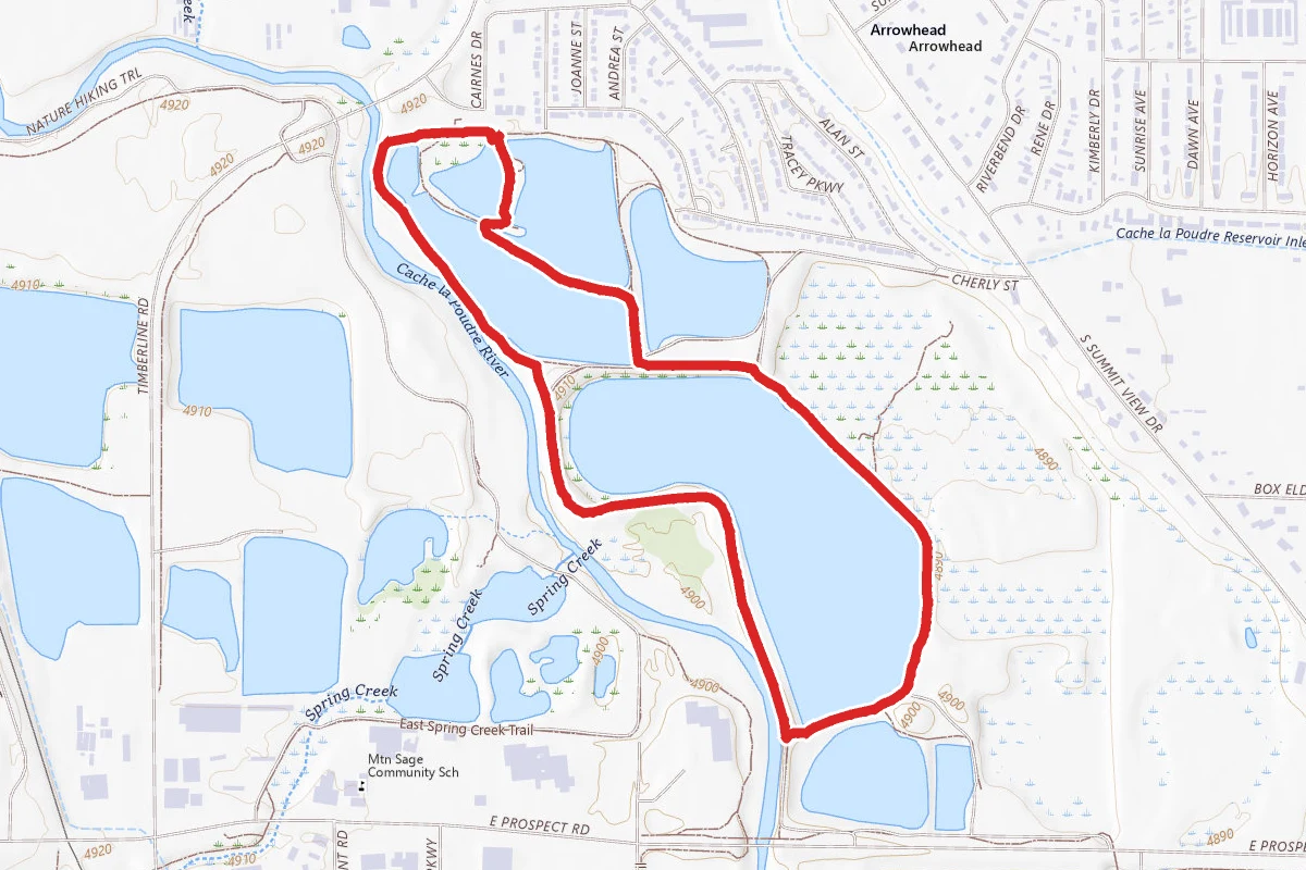 River Ponds Trail Loop