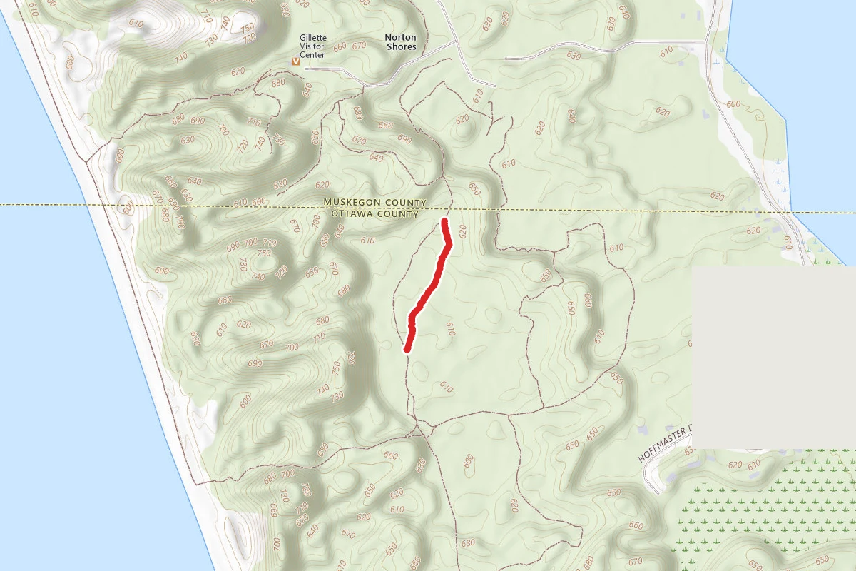 Pj Hoffmaster State Park - Homestead Trail