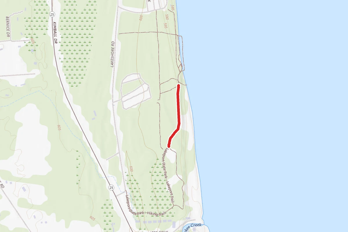 Lakeport State Park - Hiking and Mountain Biking Trail