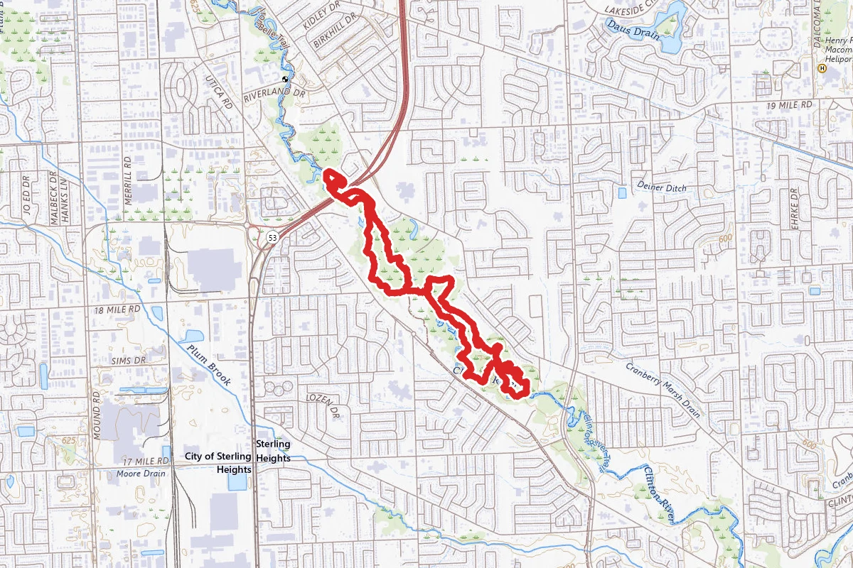 Clinton River Park Loop