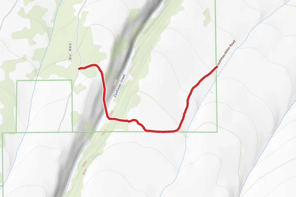 Cushman Mesa Trail