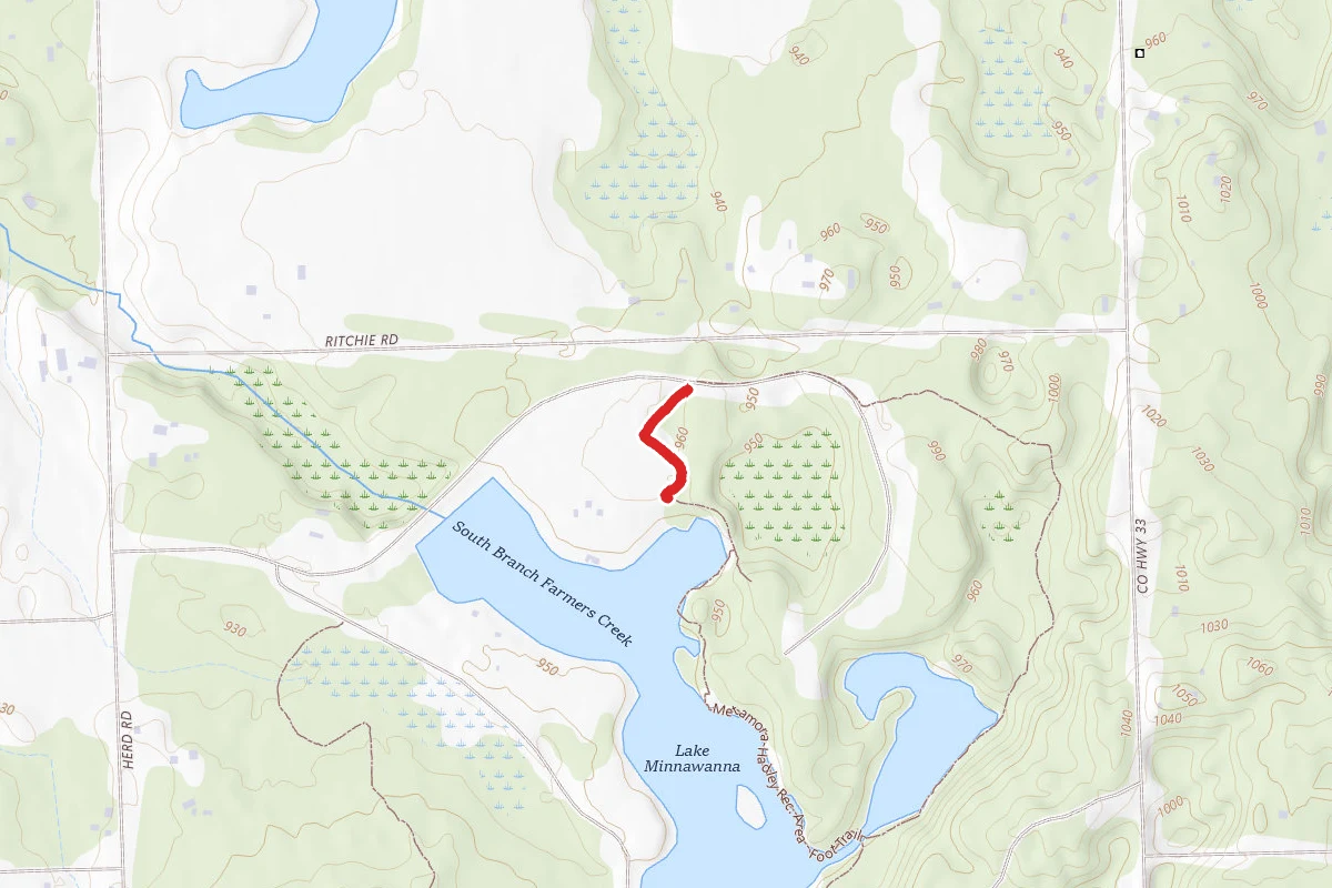 Metamora-Hadley Rec. Area - Foot Trail